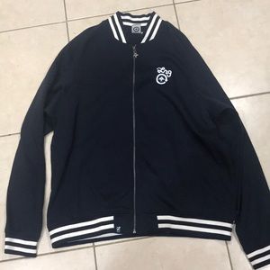 Size 3XL LRG navy blue jacket